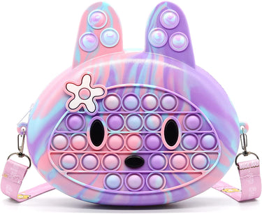 pop cross body purse bags fidget toy